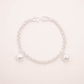 特粗款 999 足银 不会断4.0mm宝宝手脚链 Specially Made Thickness 4.0mm S999 Baby Anklet / Bracelet